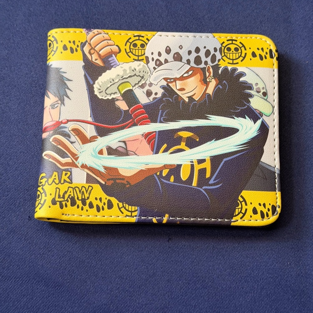 One Piece Trafalgar D Water Law brand new anime wallet